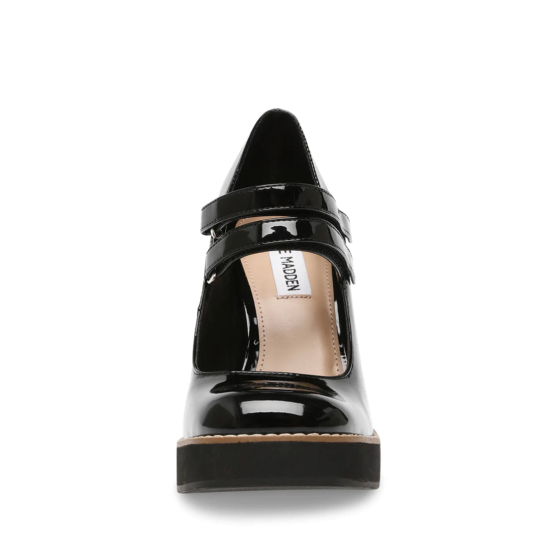 Twice Blk Patent Steve Madden