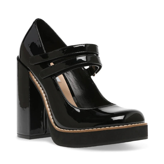 Twice Blk Patent Steve Madden